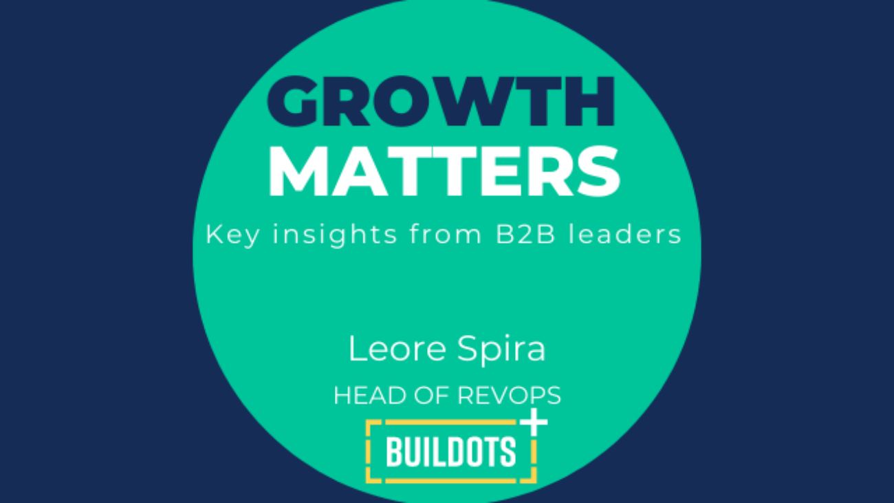 Growth matters - Leore Spira